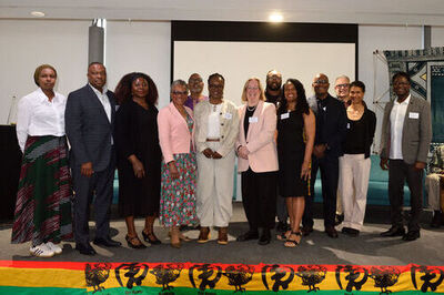 Attendees of the Reparative Futures conference